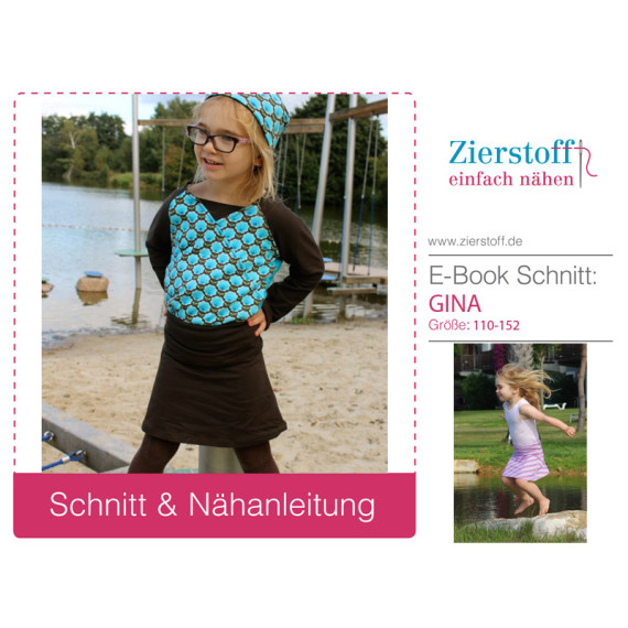 E-Book - Jerseyrock „GINA“, Gr. 110 – 152